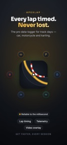 ApexLap: Lap Timer & Telemetry screenshot