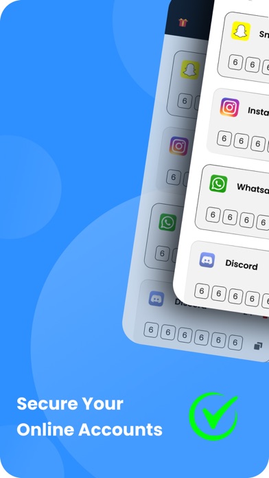 Screenshot #2 pour 2FA & MFA Authenticator App・