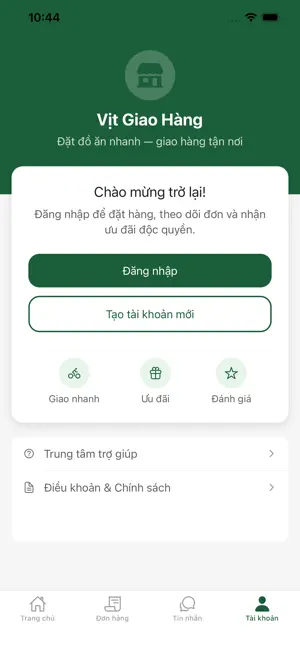 Vịt Giao Hàng iPhone screenshot 6