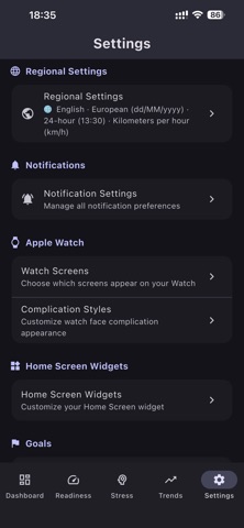 BodyEnergy – Body Battery iPhone screenshot