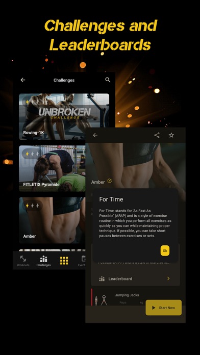 UNBROKEN: Training and Fitness Screenshot