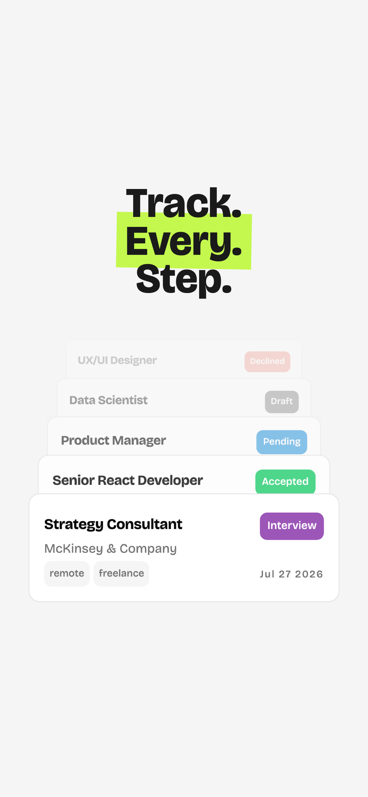 Maracas - Job Search Tracker screenshot 6
