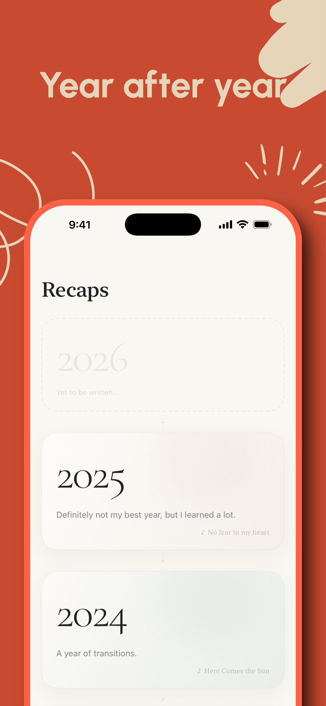 Melior - Year Reflection screenshot 4