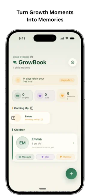 GrowBook: Child Growth Tracker screenshot 1