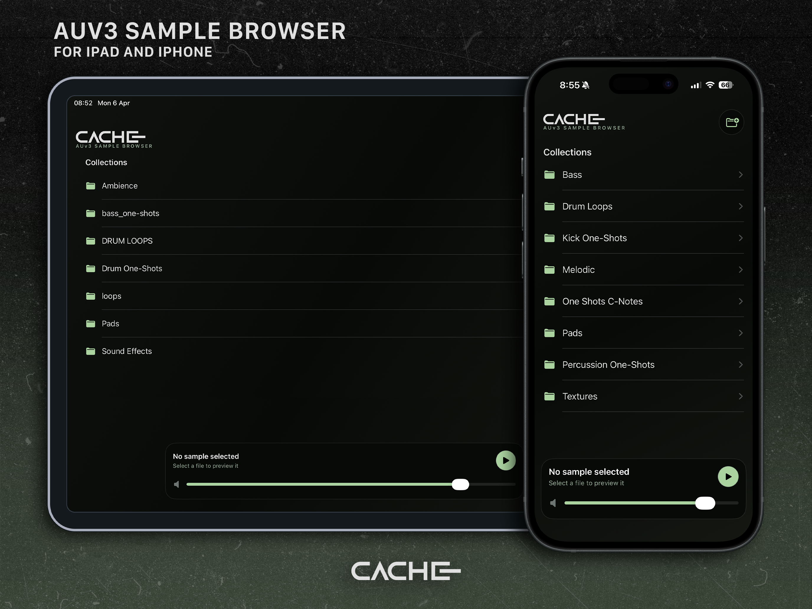 CACHE - AUv3 Sample Browser screenshot 3