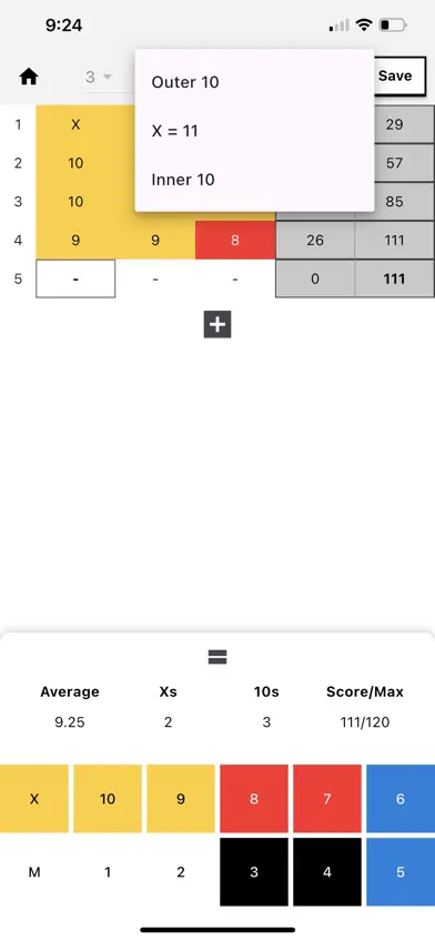Arcus Archery Scoring screenshot 2