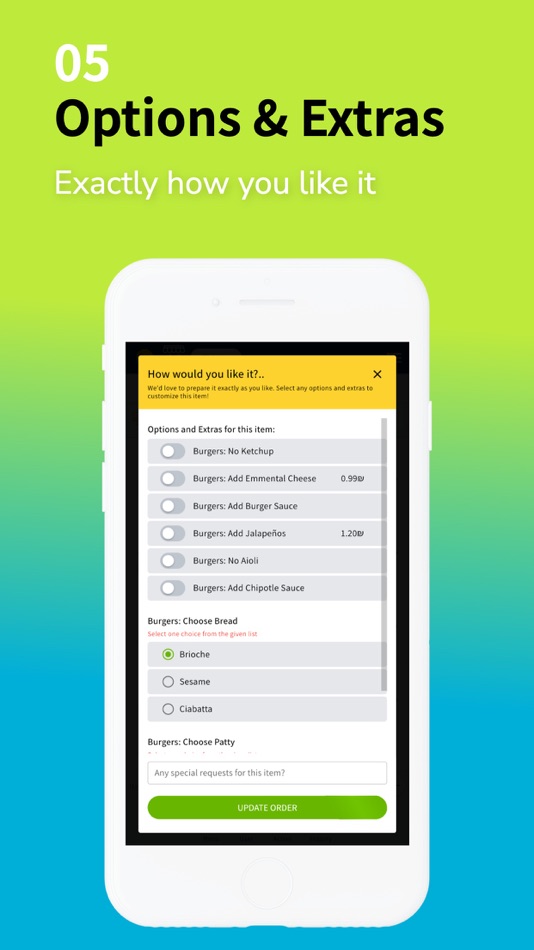 #5. DreamDiner Orders (iOS) Podle: FUGA BAR LTD