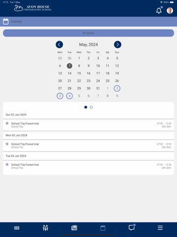 Avon House Preparatory School iPad screenshot