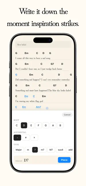 SongNote: Lyrics & Chords screenshot 4