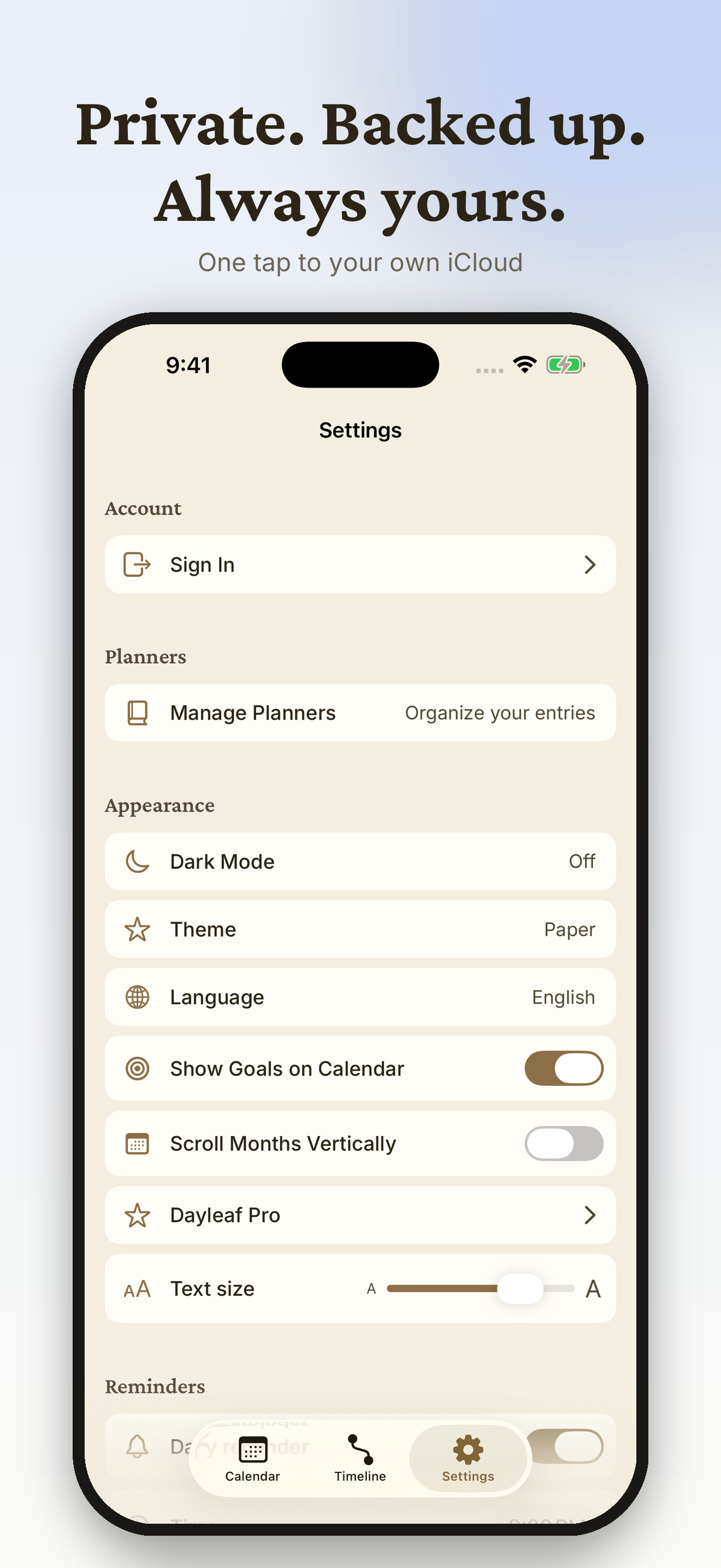 Dayleaf: Paper Planner & Diary screenshot 7
