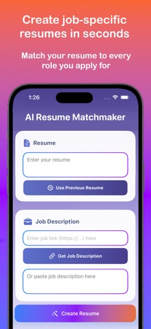 AI Resume Matchmaker Screenshot 3 of 5