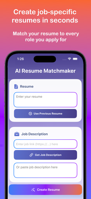 AI Resume Matchmaker Screenshot 3 of 5