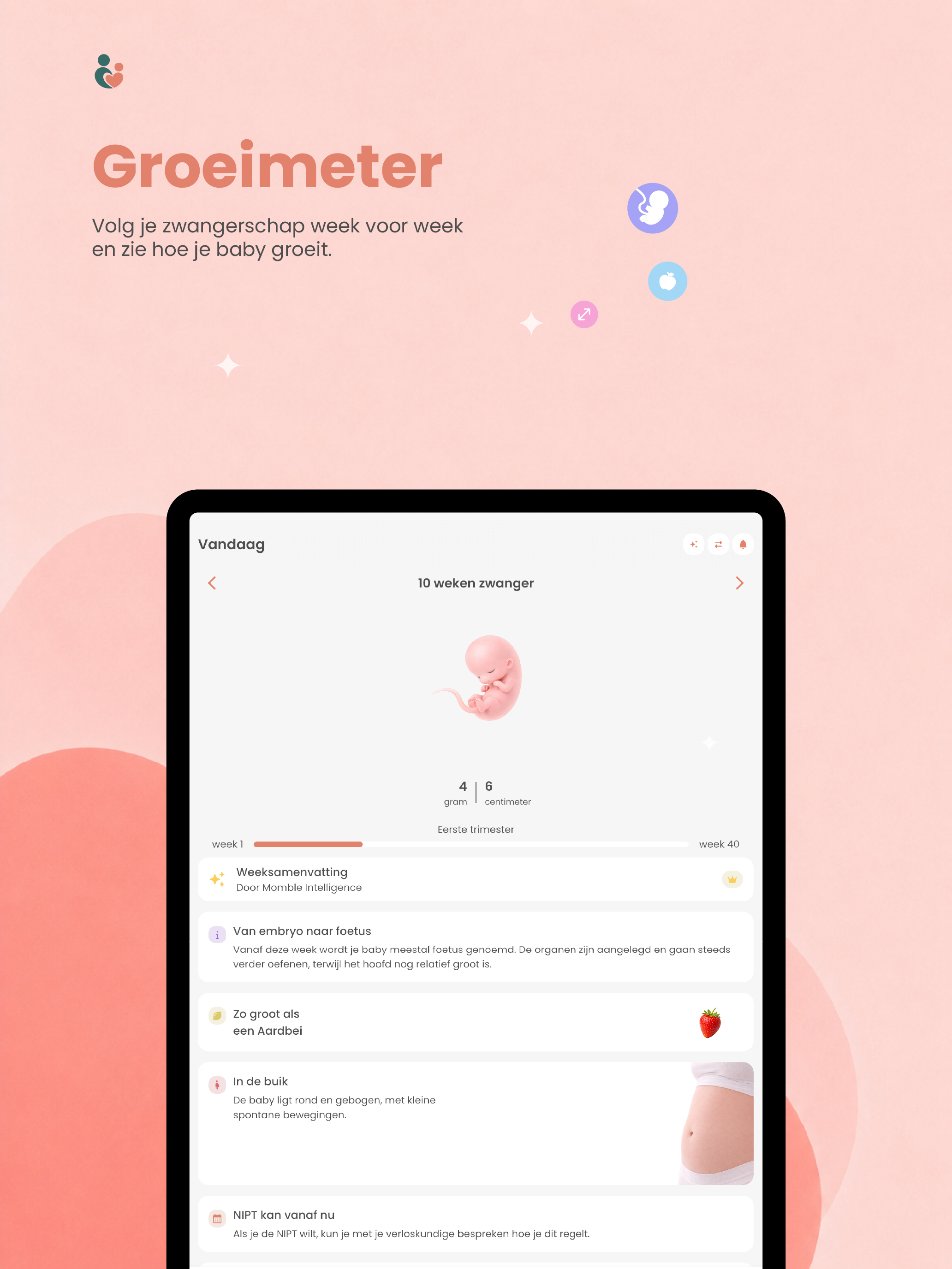 Momble - Zwangerschap & Baby screenshot 11