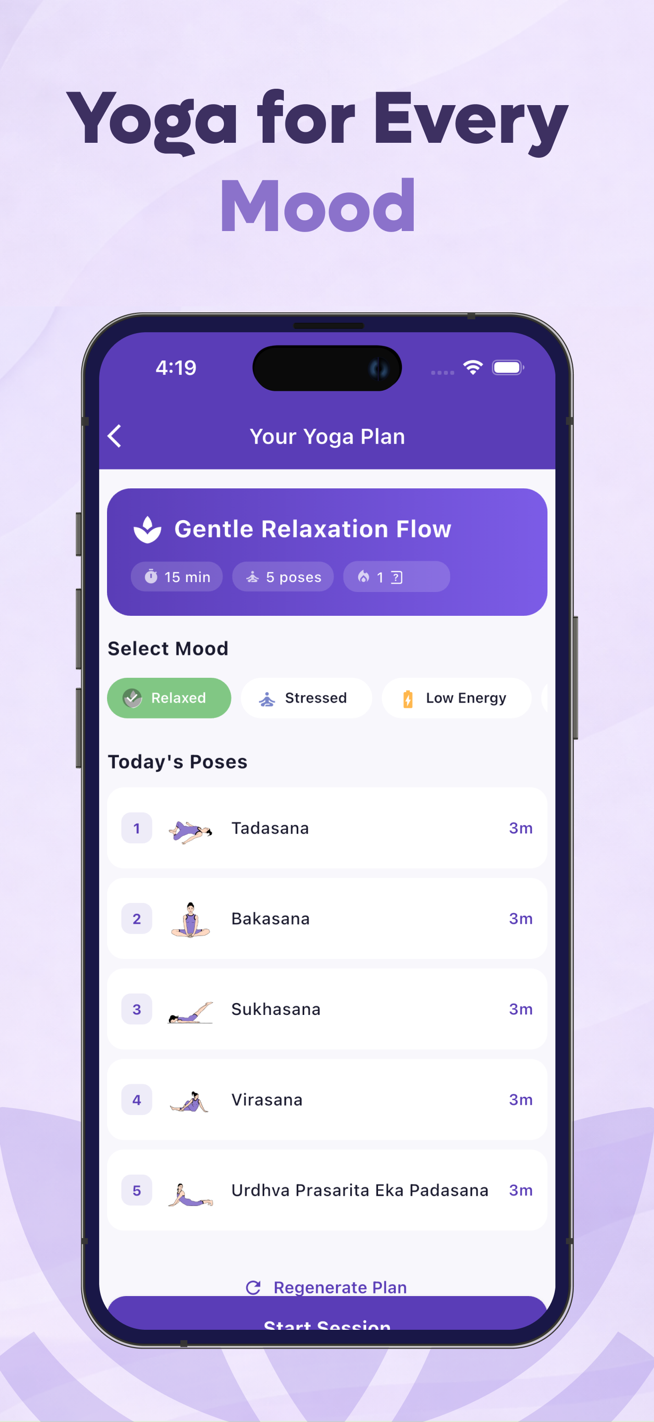 Yoga Poses - Daily Fitness screenshot 5