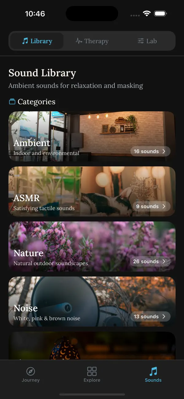 Screenshot #3 pour TinnitusStory