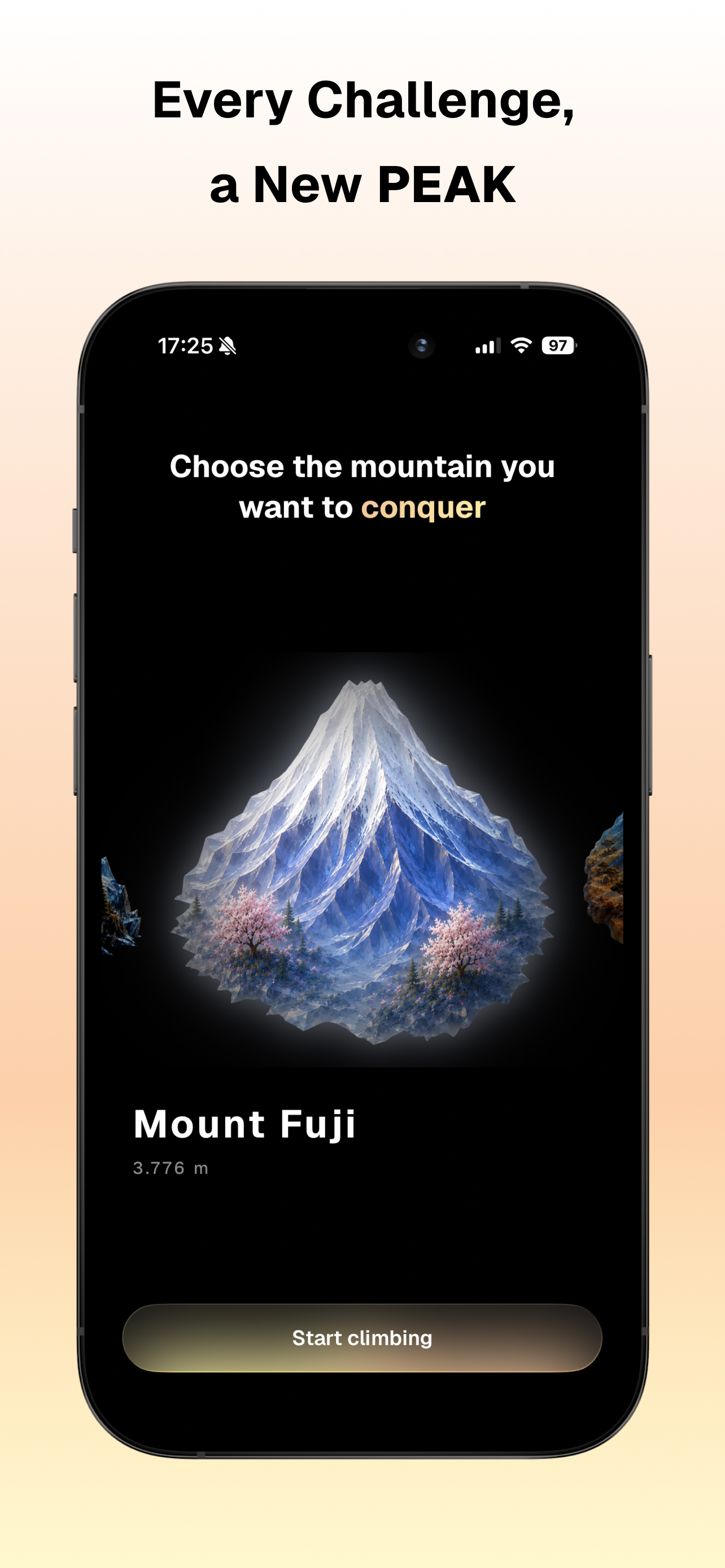 PEAK 75 day challenge tracker screenshot 6