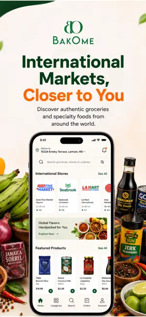 BakOme: Groceries & Food screenshot 3