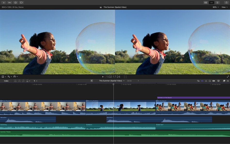#3. Final Cut Pro (macOS) Door: Apple