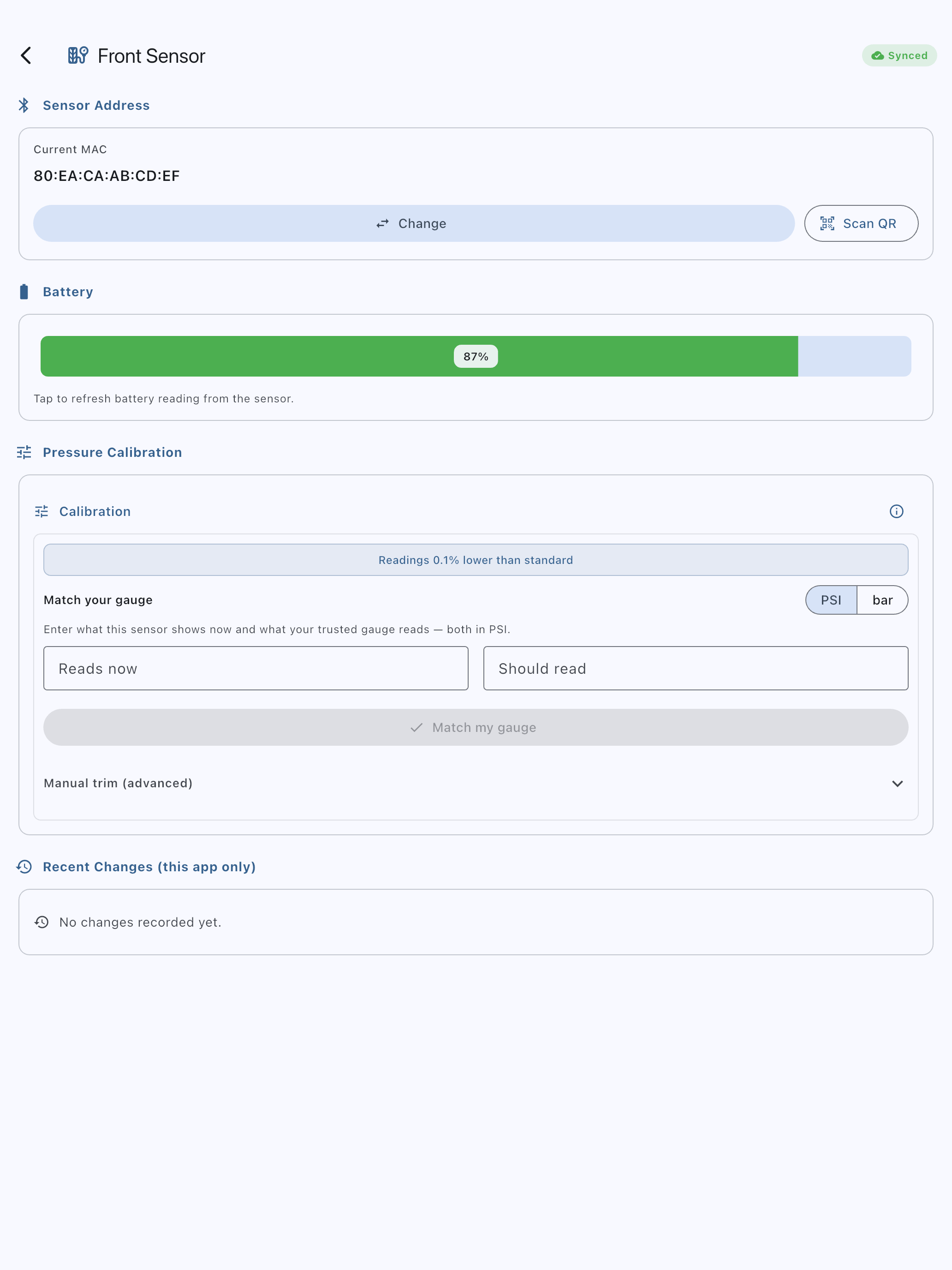 de Byl Tech TPMS screenshot 9
