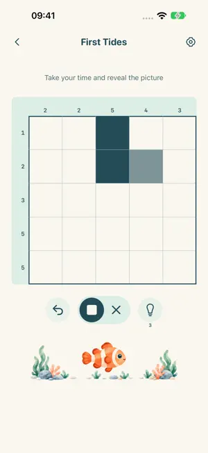 Fishogram: Nonogram Crossing screenshot 2