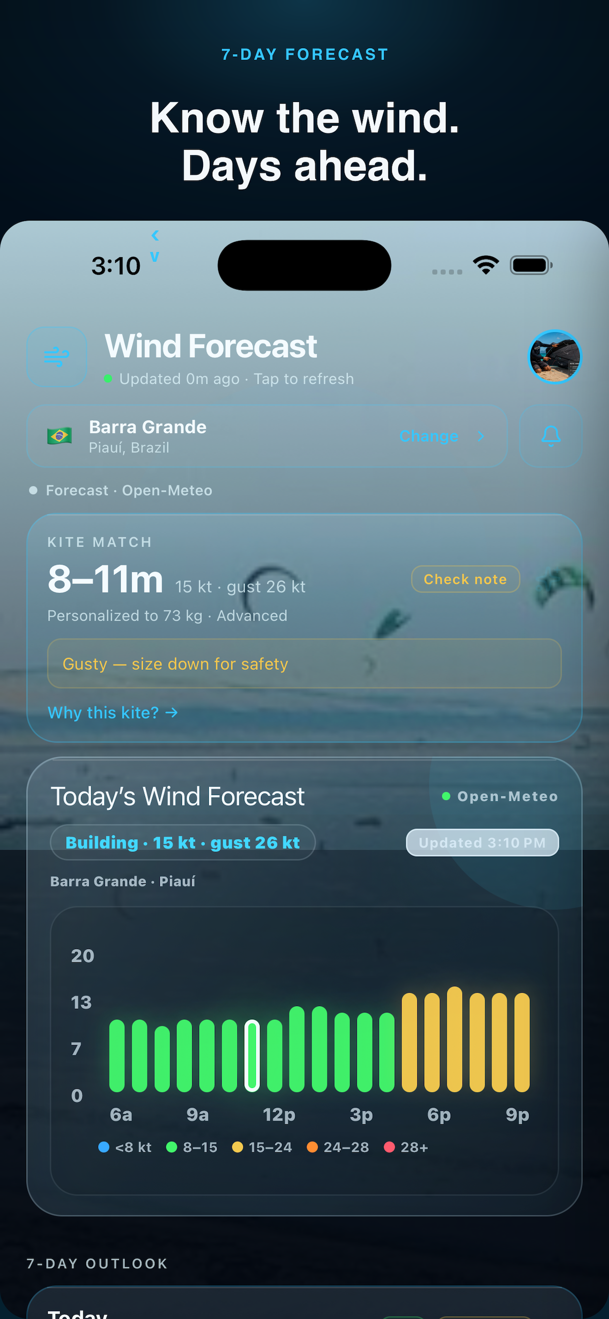 AYON Wind: Kitesurf Forecast screenshot 5