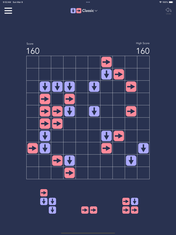 Screenshot #5 pour DownRight - Daily Block Puzzle