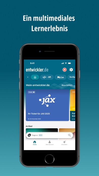 Screenshot #2 pour entwickler.de