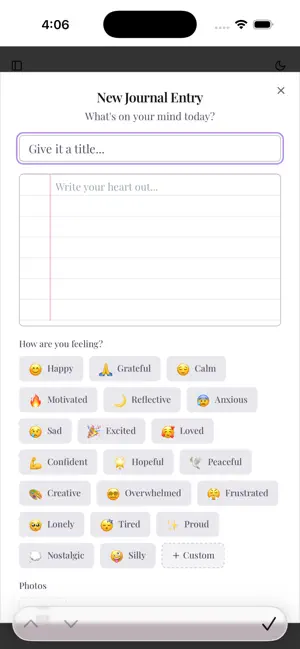 GlowUp Journal + Manifest screenshot 2