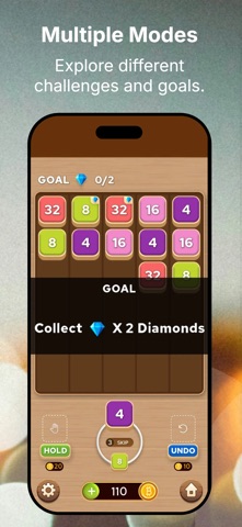 Merge Tiles: Number Puzzle screenshot