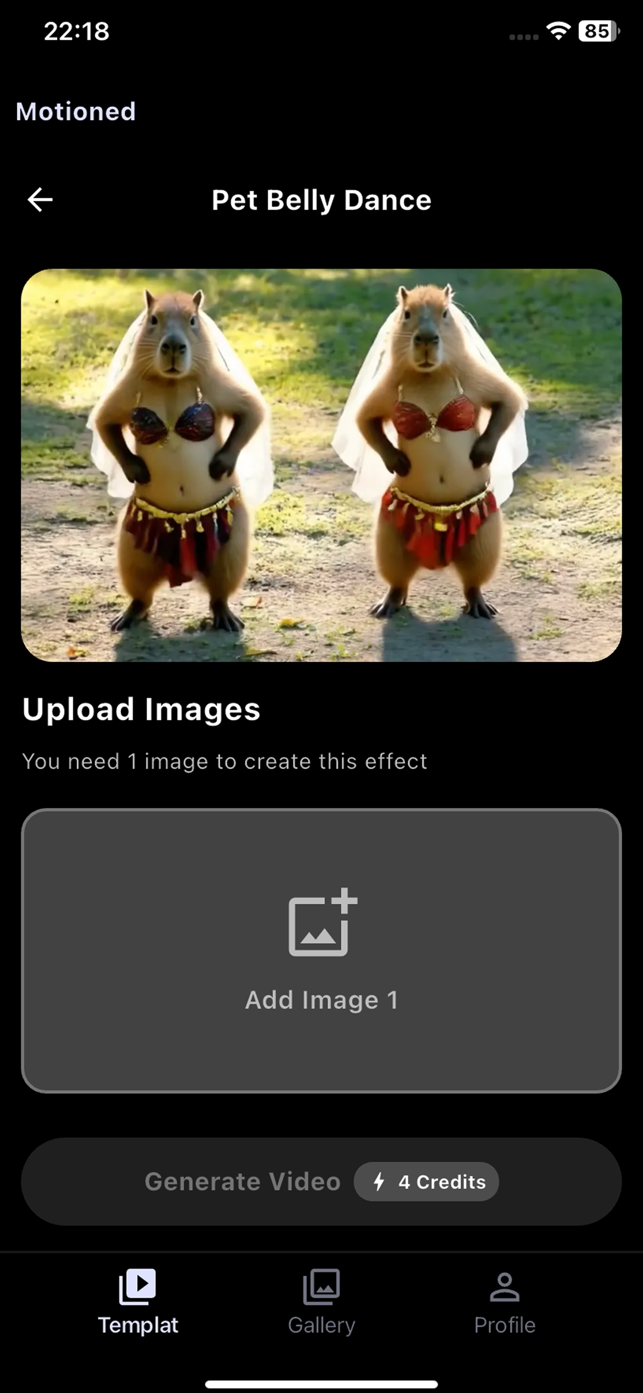 Motioned: AI Video Generator