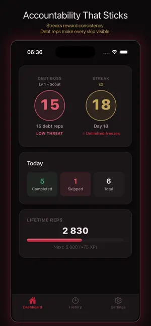 MicroReps: Desk Workout App screenshot 2