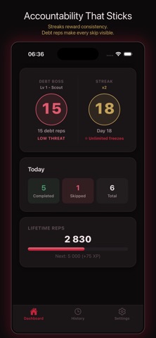 MicroReps: Desk Workout App Screenshot 2 of 5