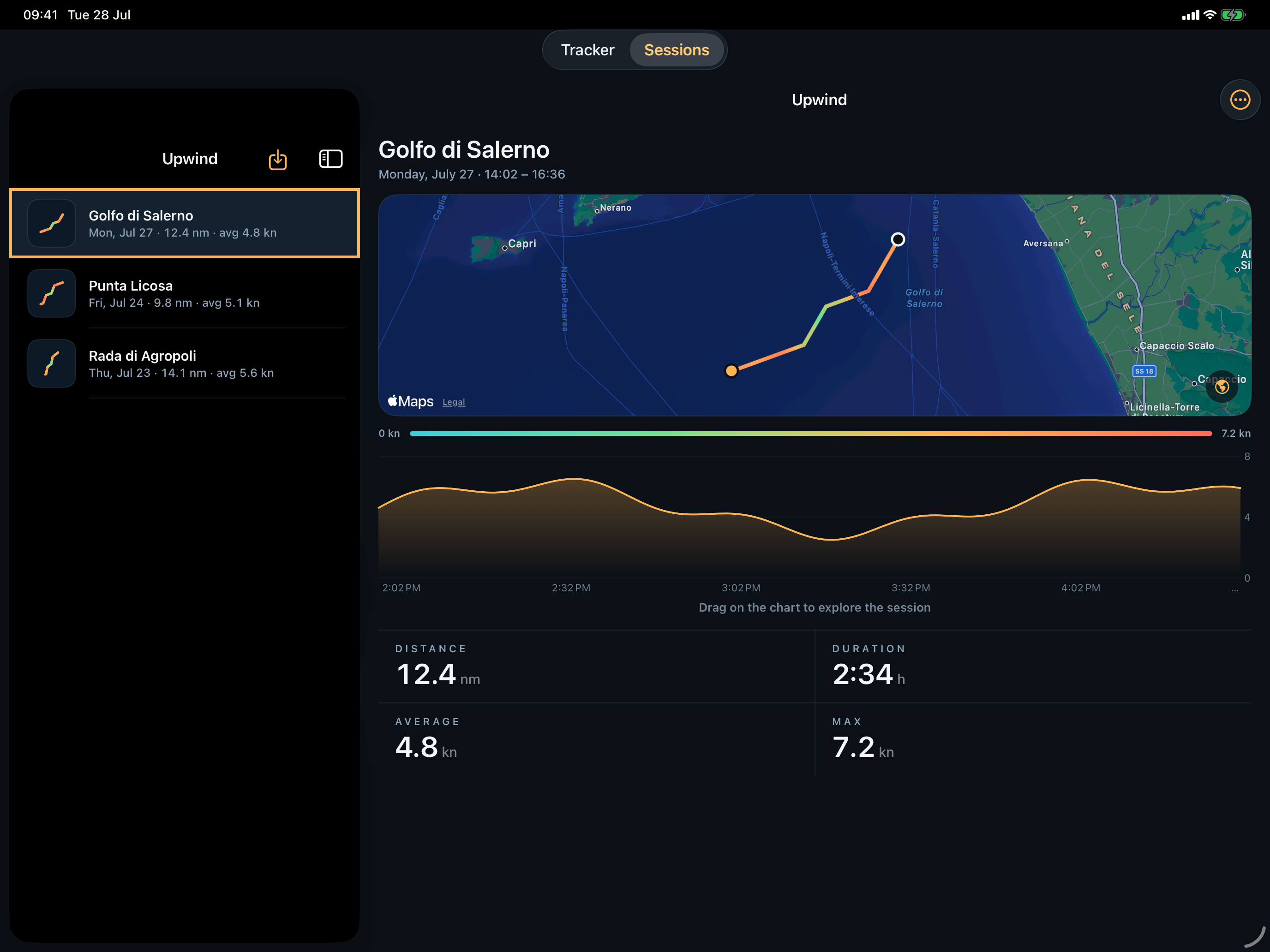 Upwind - Sailing Tracker screenshot 8