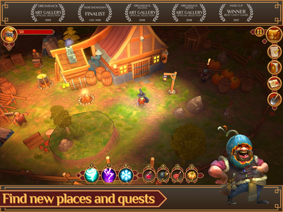 Quest Hunter iPad screenshot 5 - Games app
