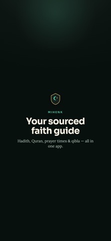Mihenk: Quran, Prayer, Hadith Screenshot 1 of 7
