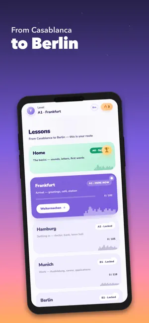 Lerniyo: Language School screenshot 2