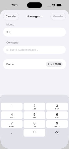 Gastos Personales Simple screenshot 3