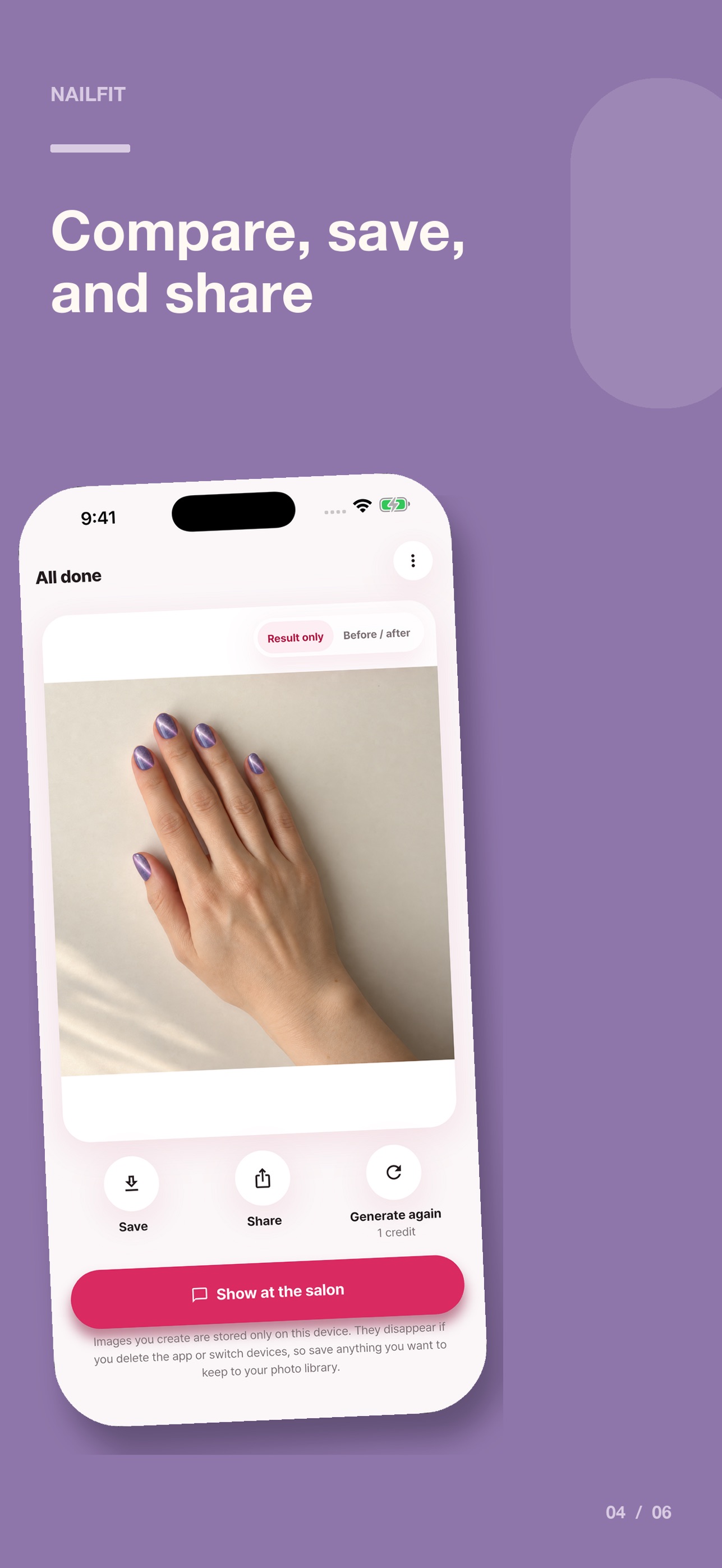 Screenshot 4 of NailFit: AI Nail Try-On