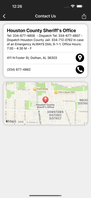 Houston Co Sheriff’s Office AL screenshot 2