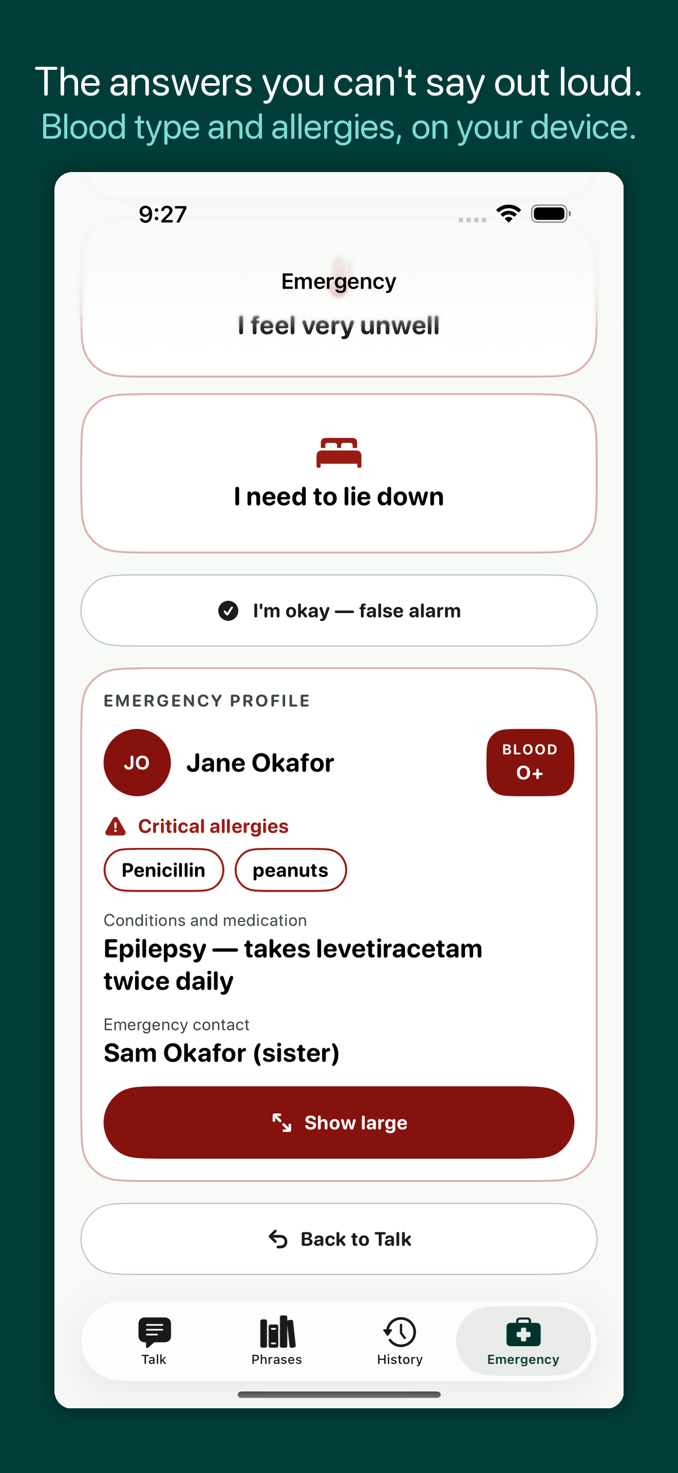 Folio AAC: Type to Speak screenshot 5