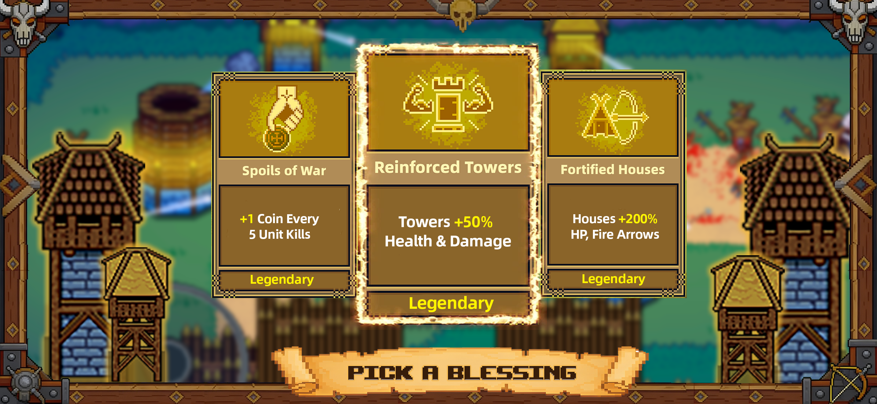 Viking Hero TD: Roguelike RTS screenshot 5