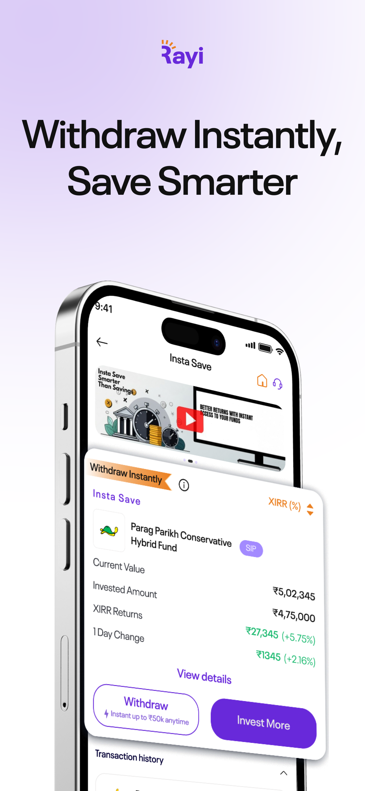 Rayi : Mutual Funds, SIP app screenshot 6