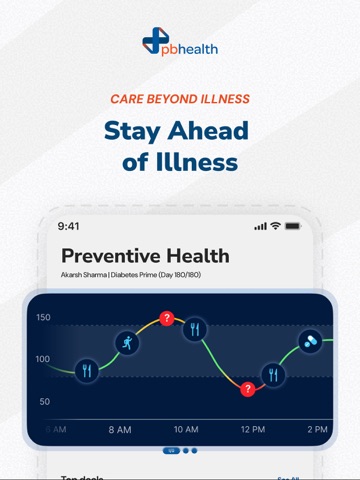 PB Health iPad screenshot 2