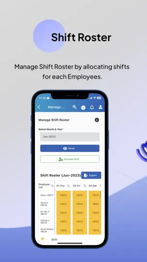 Captura de pantalla de HRBluSky User Portal en iPhone 7