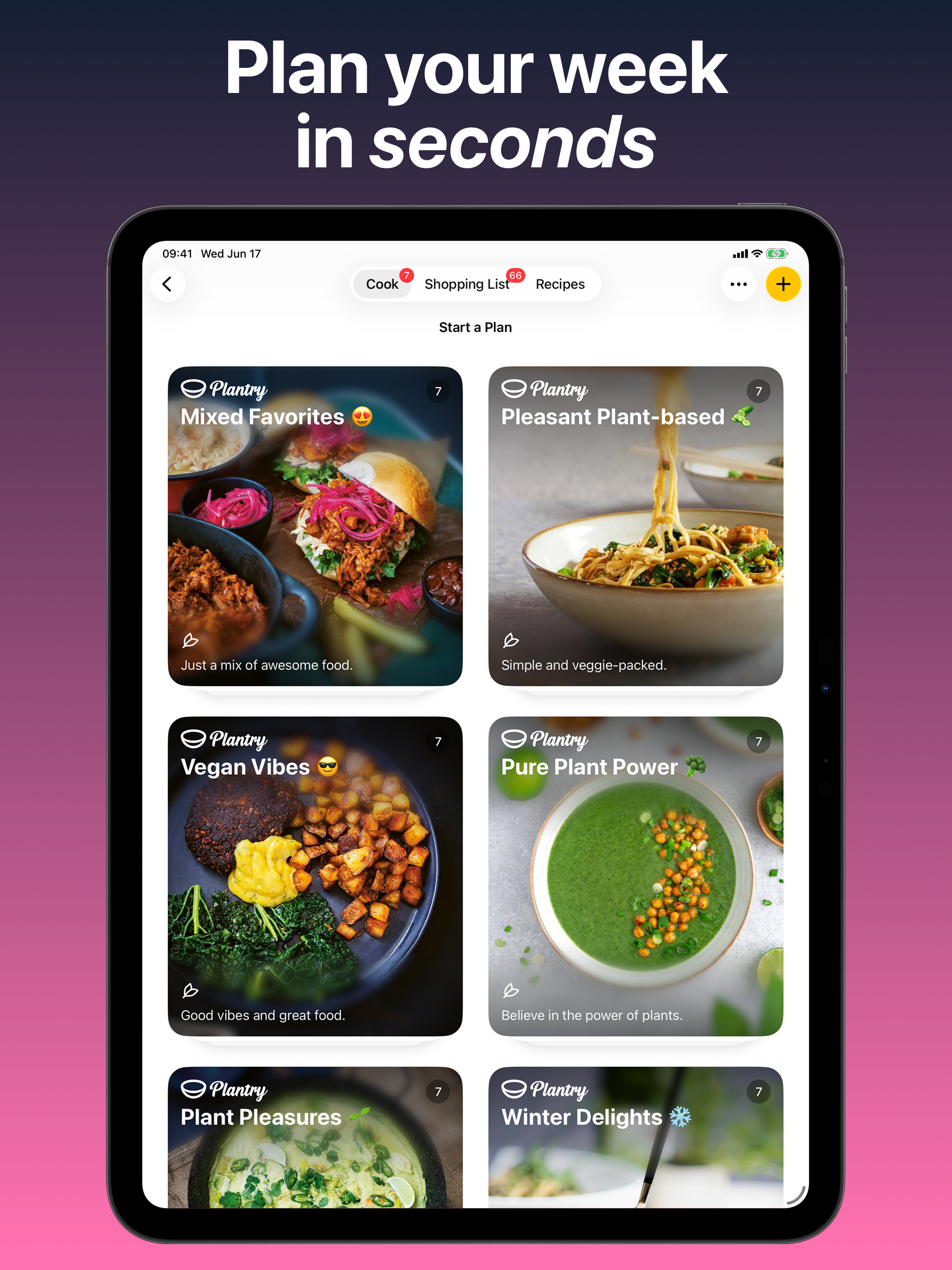 Plantry: Meal Plans & Recipes screenshot 14