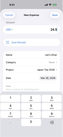 Scan Receipts: Expense Tracker Screenshot 3 of 6