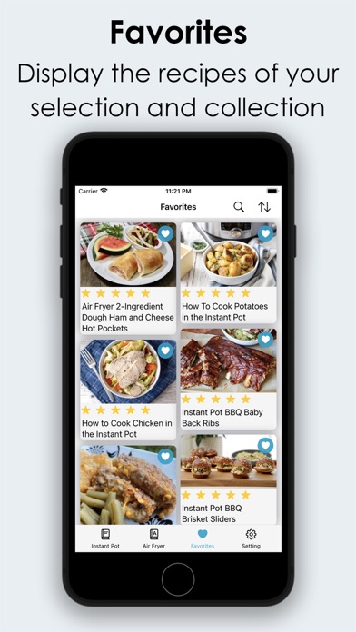 Instant Pot Recipes, offline Screenshot