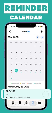 Peptide Tracker - Peptics Screenshot 4 of 6