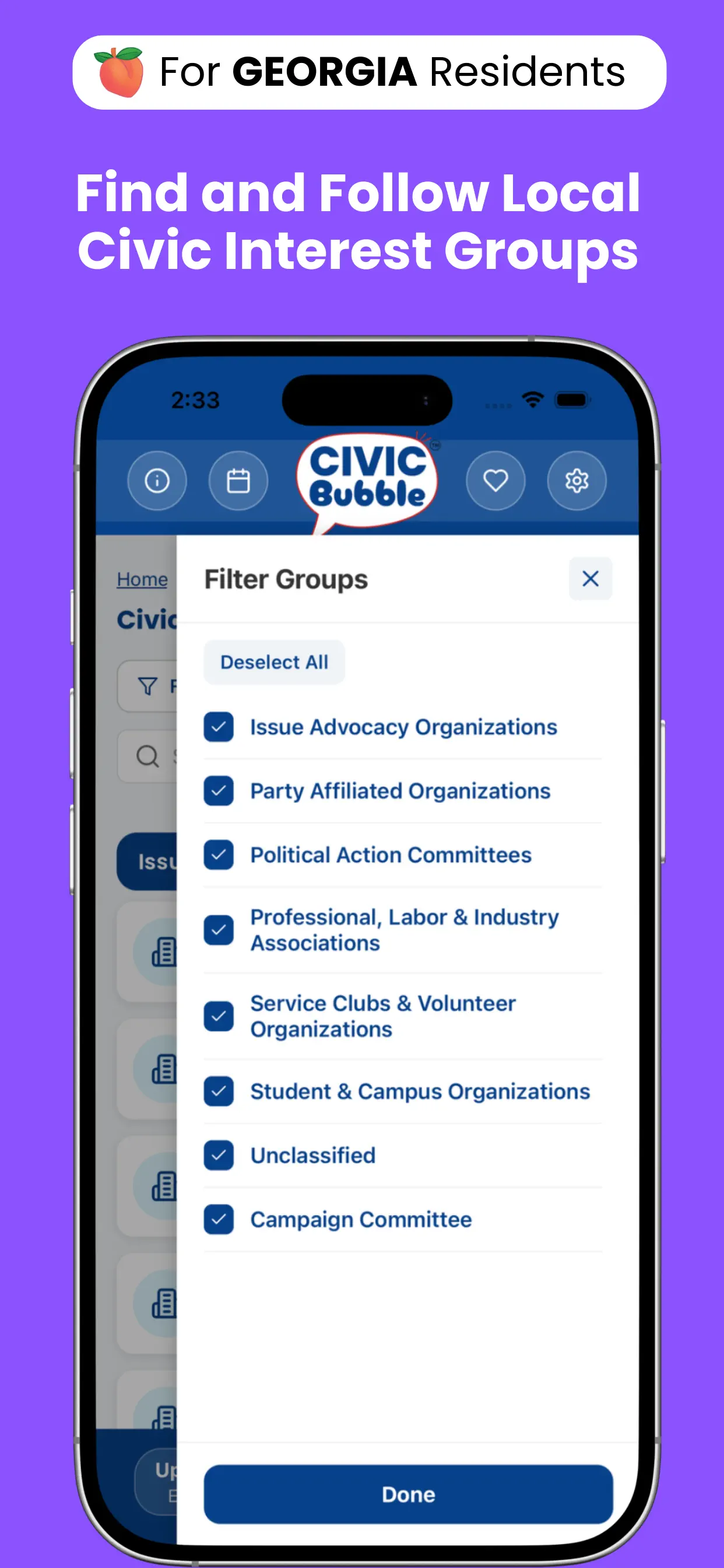#7. Civic Bubble™ (iOS) di: Christy Zeigler