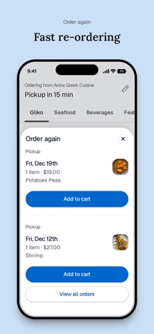 Avlos Greek Cuisine iPhone screenshot